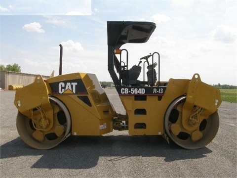 Compactadora De Doble Rodillo Caterpillar CB-564D usada a buen pr Ref.: 1417558862727751 No. 4