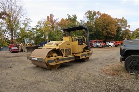 Vibratory Compactor Double Drum Caterpillar CB-614