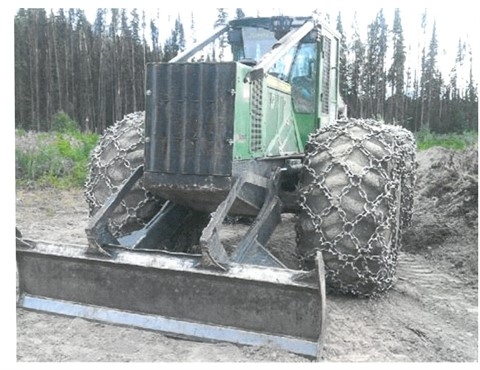 Forestales Maquinas Deere 748H