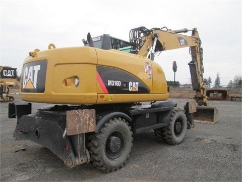 Excavadora Sobre Ruedas Caterpillar M316D usada a buen precio Ref.: 1420671717015567 No. 2