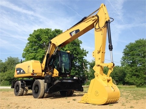 Excavadora Sobre Ruedas Caterpillar M316C usada a buen precio Ref.: 1421081686703031 No. 2