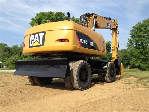 Excavadora Sobre Ruedas Caterpillar M316C usada a buen precio Ref.: 1421081686703031 No. 4