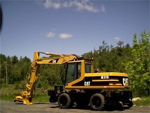 Excavadora Sobre Ruedas Caterpillar M318 importada en buenas cond Ref.: 1421089414339763 No. 2