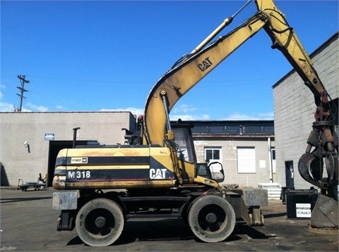 Excavadora Sobre Ruedas Caterpillar M318 usada a buen precio Ref.: 1421089828475286 No. 2