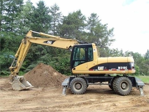 Excavadora Sobre Ruedas Caterpillar M318C