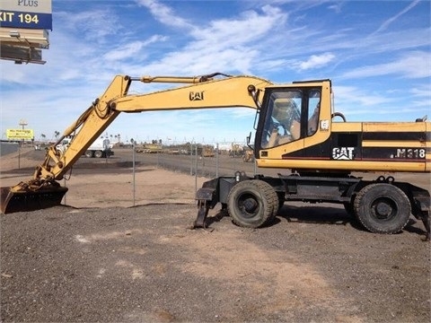 Excavadora Sobre Ruedas Caterpillar M318 seminueva Ref.: 1425570690835965 No. 4