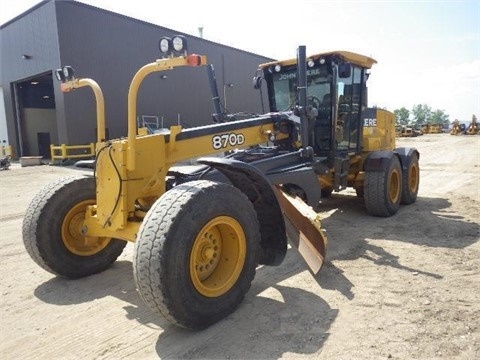 Motoconformadoras Deere 870D en venta, usada Ref.: 1425665583362813 No. 2