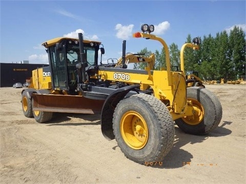 Motoconformadoras Deere 870D en venta, usada Ref.: 1425665583362813 No. 3