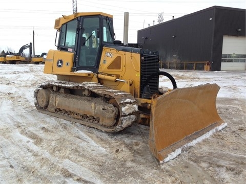 Tractores Sobre Orugas Deere 750J de medio uso en venta Ref.: 1427488761581341 No. 4