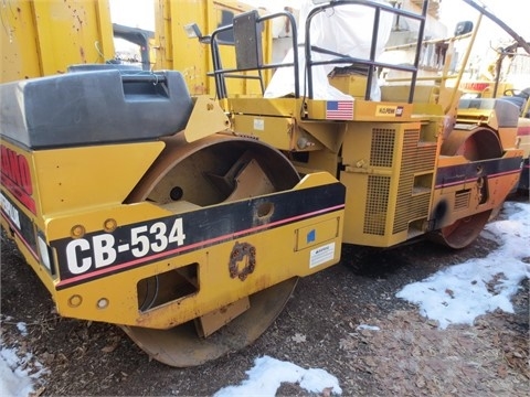 Vibratory Compactor Double Drum Caterpillar CB 534