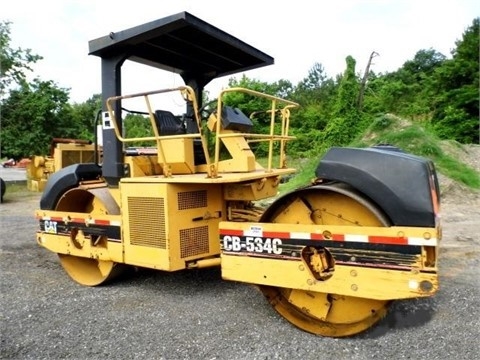 Compactadora De Doble Rodillo Caterpillar CB-534C en optimas cond Ref.: 1429844096426710 No. 2