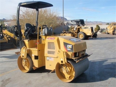 Vibratory Compactor Double Drum Caterpillar CB24