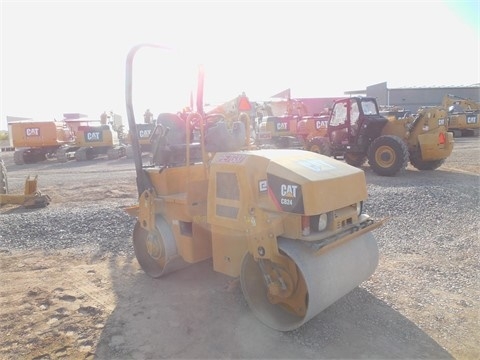 Vibratory Compactor Double Drum Caterpillar CB24