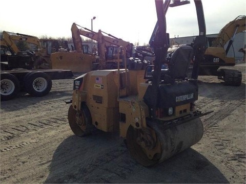 Vibratory Compactor Double Drum Caterpillar CB24