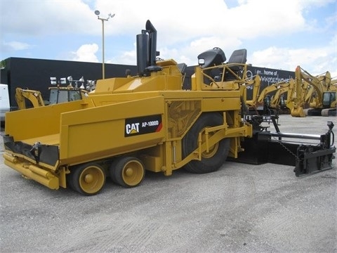 Pavimentadoras Caterpillar AP-1000D