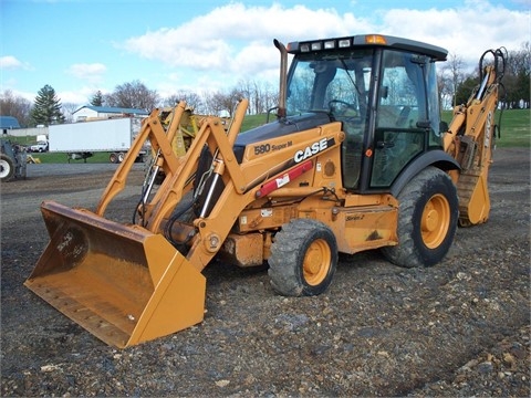 Backhoe Loaders Case 580SM