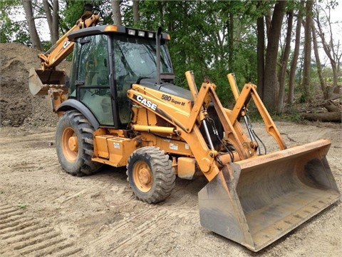 Backhoe Loaders Case 580SM