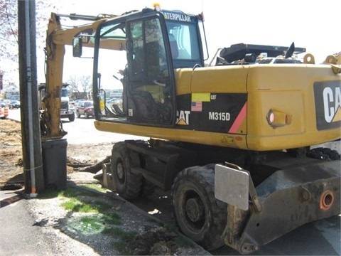 Excavadora Sobre Ruedas Caterpillar M315D