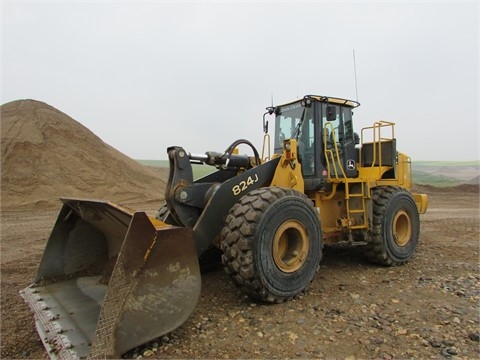 Cargadoras Sobre Ruedas Deere 824J