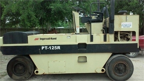 Compactors Tires Asphalt Ingersoll-rand PT125R