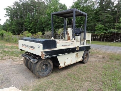 Compactors Tires Asphalt Ingersoll-rand PT125R