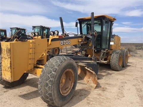 Motoconformadoras Deere 870D