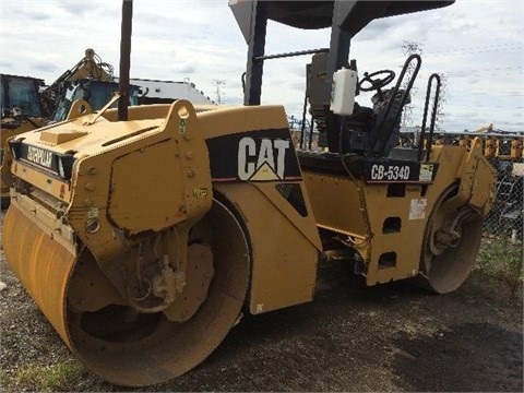 Compactadora Vibratoria Caterpillar CB-534D en venta, usada Ref.: 1443471079975133 No. 2