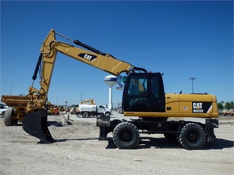 Excavadora Sobre Ruedas Caterpillar M322D de segunda mano a la ve Ref.: 1443723481339776 No. 2