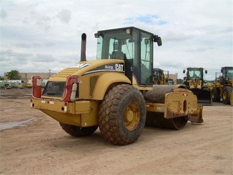 Compactadora Vibratoria Caterpillar CS-573E usada en buen estado Ref.: 1447350897711860 No. 4