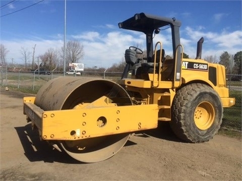 Compactadora Vibratoria Caterpillar CS-563D seminueva en perfecto Ref.: 1447356295850862 No. 4