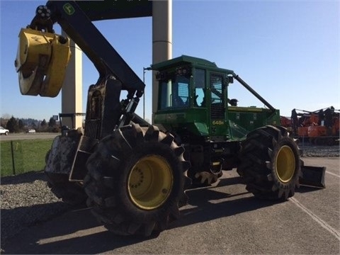 Forestales Maquinas Deere 648H