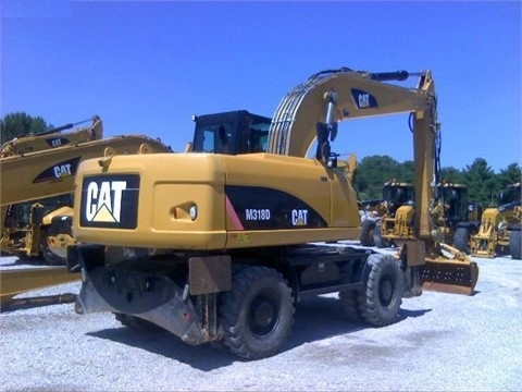 Excavadora Sobre Ruedas Caterpillar M318D