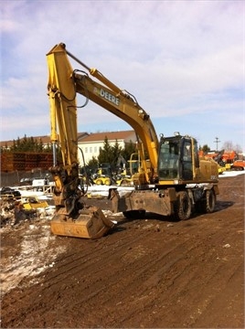 Excavadora Sobre Ruedas Deere 210C