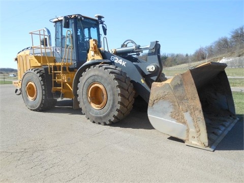 Cargadoras Sobre Ruedas Deere 824K importada de segunda mano Ref.: 1449599014885139 No. 3