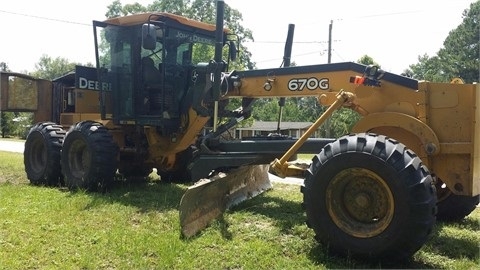 Motoconformadoras Deere 670G en venta, usada Ref.: 1452803631157503 No. 4