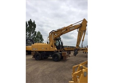 Excavadora Sobre Ruedas Deere 210C