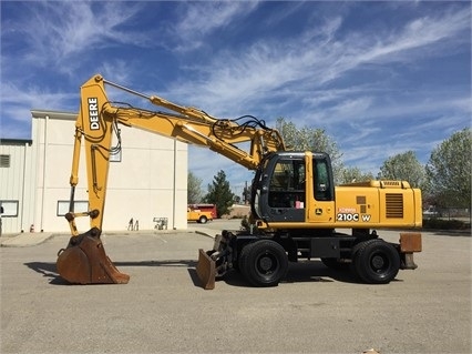 Excavadora Sobre Ruedas Deere 210C