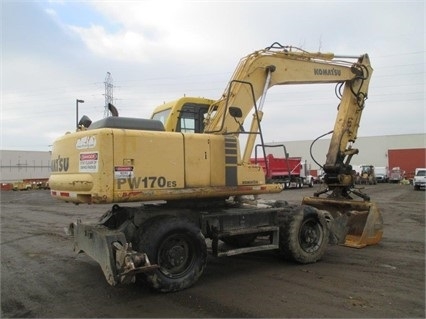 Excavadora Sobre Ruedas Komatsu PW170 en venta, usada Ref.: 1457477054489899 No. 4