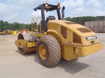 Compactadora Vibratoria Caterpillar CS56 en venta, usada Ref.: 1470697306323191 No. 4