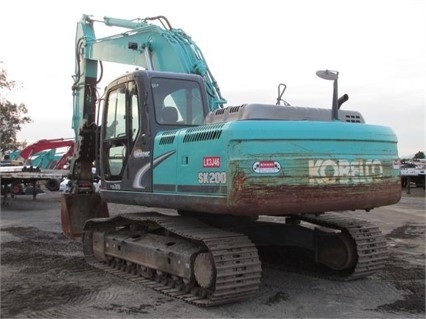 Excavadoras Hidraulicas Kobelco SK200 de segunda mano a la venta Ref.: 1471281433653353 No. 4