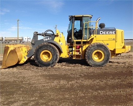 Cargadoras Sobre Ruedas Deere 744J usada a la venta Ref.: 1476141051723389 No. 2