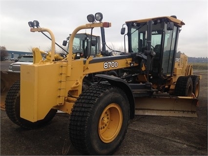 Motoconformadoras Deere 870D