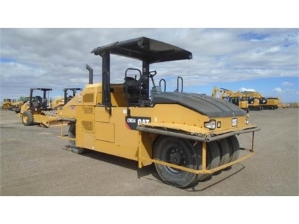 Compactors Tires Asphalt Caterpillar CW34