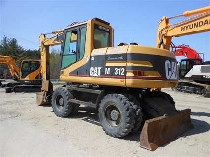 Excavadora Sobre Ruedas Caterpillar M312