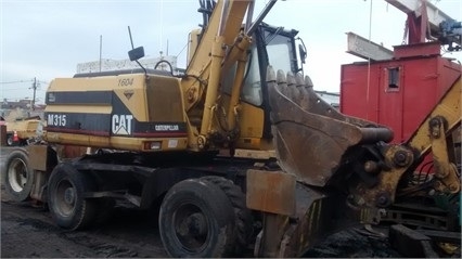 Wheeled Excavators Caterpillar M315