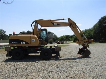 Excavadora Sobre Ruedas Caterpillar M316C usada Ref.: 1479150700761800 No. 4