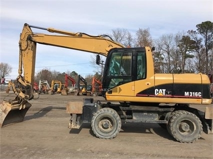 Excavadora Sobre Ruedas Caterpillar M316C