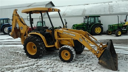 Retroexcavadoras Deere 110