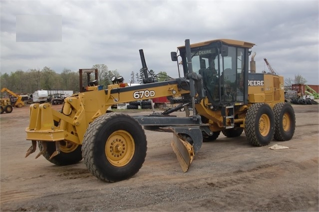 Motoconformadoras Deere 670D