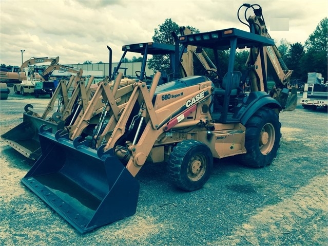 Backhoe Loaders Case 580SM